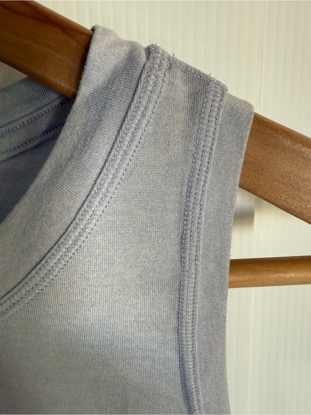 Athleta Light Lavender Ribbed Tank Top - Picture 4 of 8